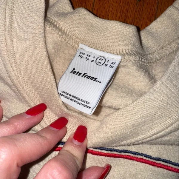IETS sweatshirt Tan Size M - Image 2