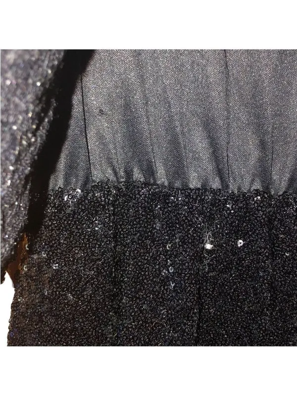 Tobi Shimmer Cut-out Spaghetti Strap Mini Dress, Size S - Image 6