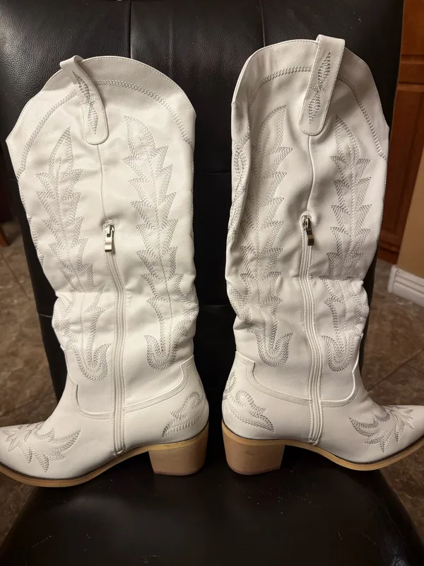 Boots White Size 13 - Image 3