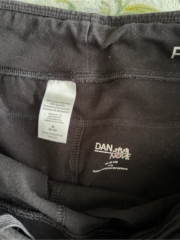 Danskin Now Black Men’s Jogger Sweatpants - Image 3