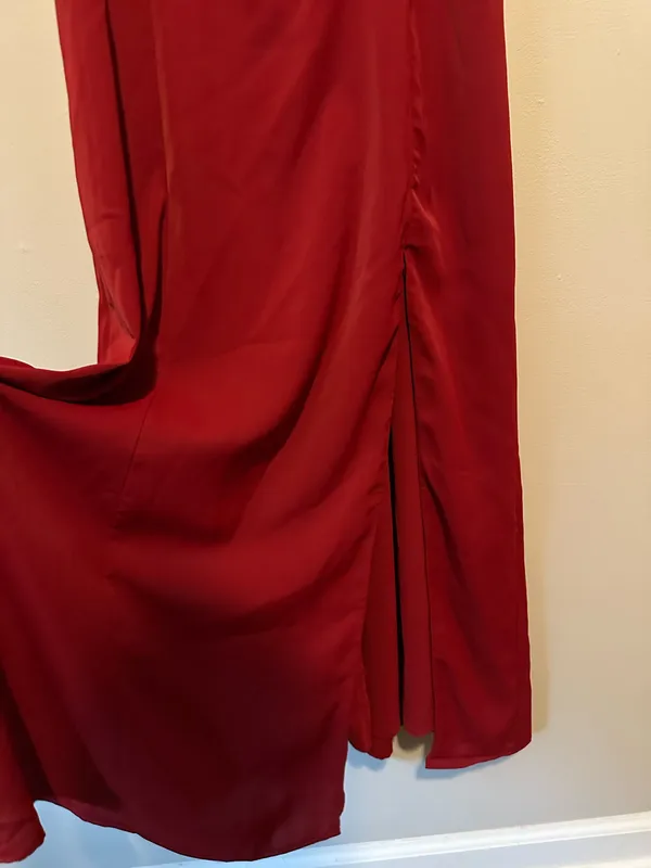 Red Abercrombie Dress - Image 2