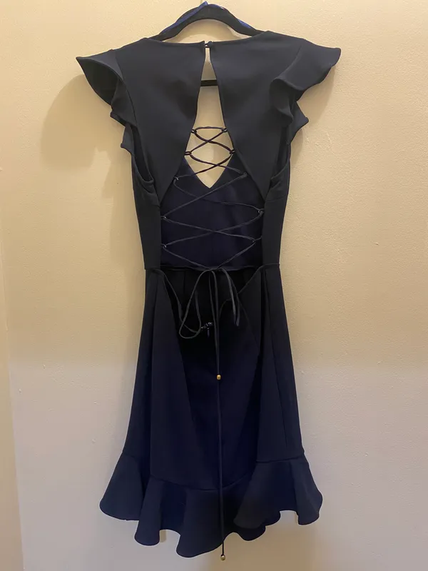 Angel Biba Navy blue Cocktail Dress - Image 5