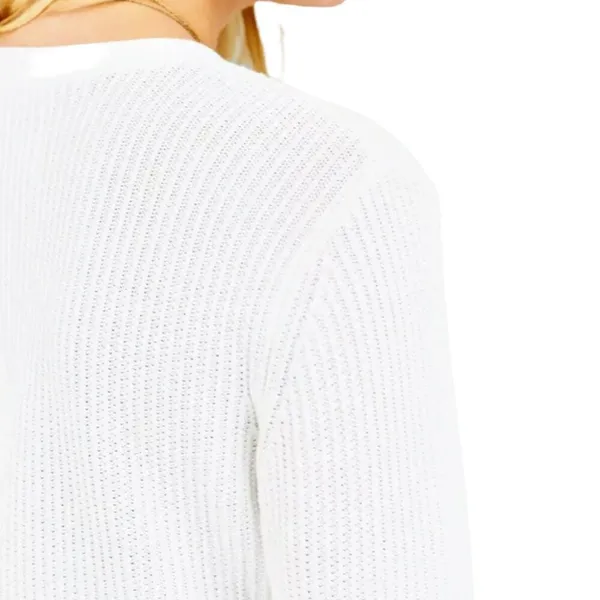 Unif X Urban Outfitters Pullover Waffle Knit Sweater - Cream - Small - Image 14