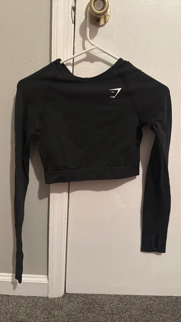 Gymshark Top Crop Long Sleeve - Image 4