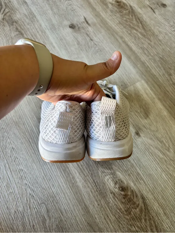 NOBULL White Mesh Runner Training Unisex Sneakers M 9/ W 10.5 - Image 9