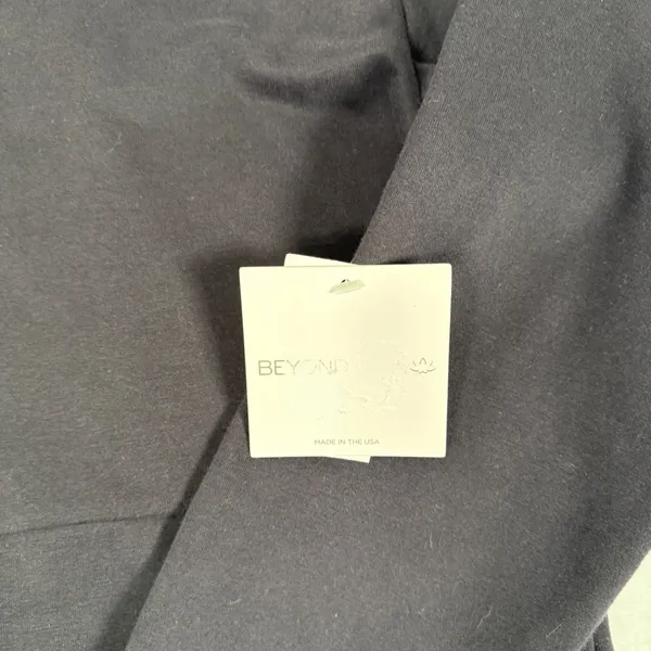 Beyond Yoga Trek Pullover‎ Womens XL Black Quarter Zip NF7885 Fleece New - Image 3