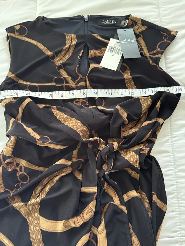 New Lauren, Ralph Lauren wrap dress size 4 - Image 7