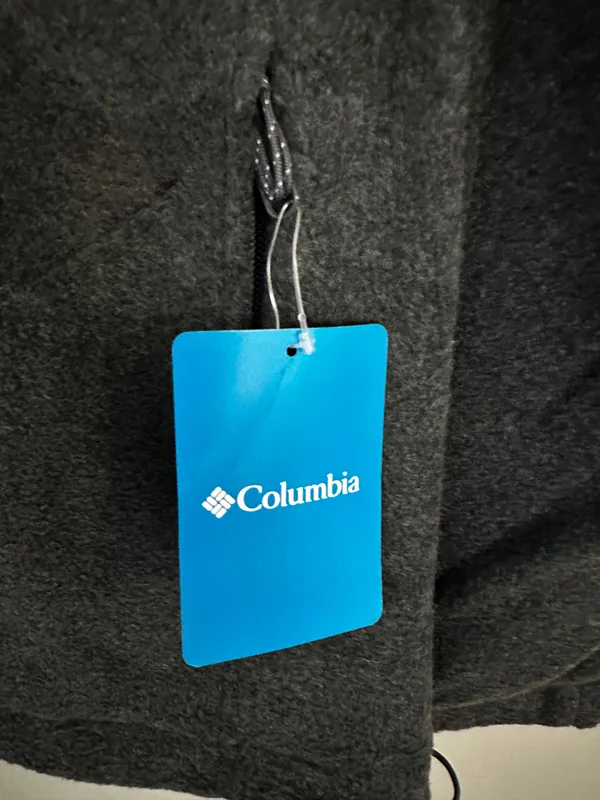 Columbia Men’s Steens Mountain 2.0 Zip Fleece Jacket Charcoal Heather Size SMALL - Image 2