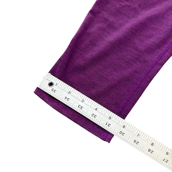 Nike DriFit Women’s Vibrant Purple Capri Leggings L - Image 6