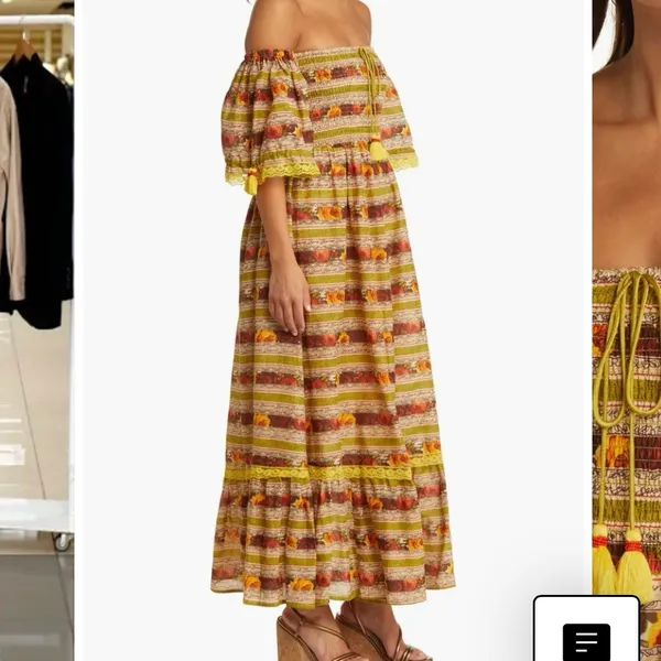 NWT Anthropology Barok‎ Paris Puff Sleeve Dress size Small $199 - Image 3