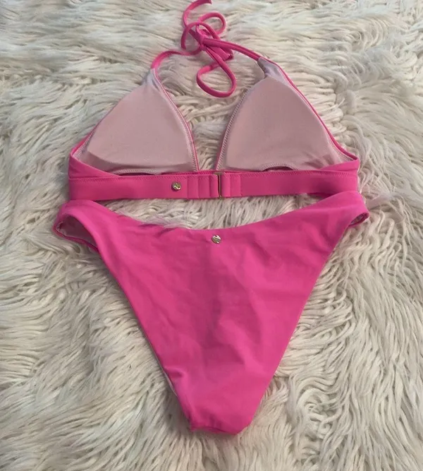 Victoria's Secret Swim color pink size M excellent condition see all photos - Image 4