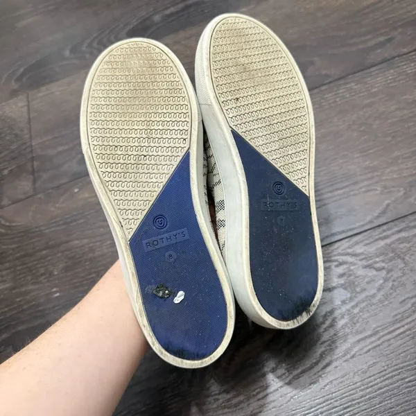 Rothy’s Women’s 8 Maritime Tiger Slip on Sneakers Shoes - Image 4