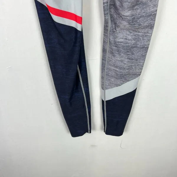 WITH Wear It To Heart x Peloton Colorblock Leggings Gray Retro Size Medium M L26 - Image 9