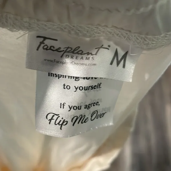 Faceplant Dreams Bamboo Pajama Pants - Ivory - Image 5