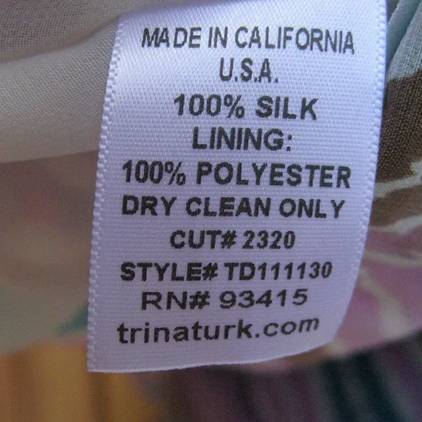 NWT Trina Turk Silk Dress - Image 9