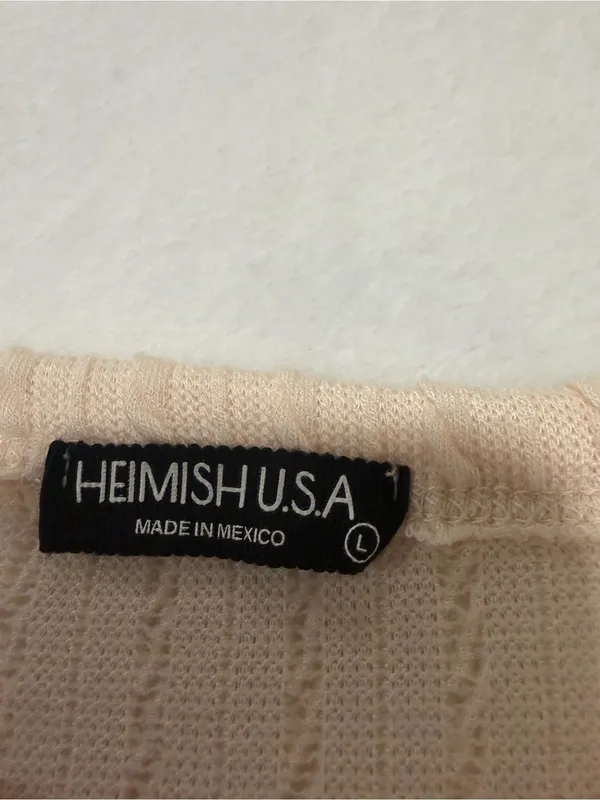 Heimish USA Cable Knit Drop Shoulder Sweater - Image 6