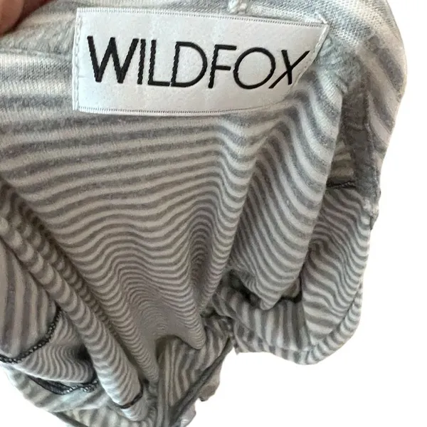 Wildfox Striped Hoody Shirt nwot - Image 5