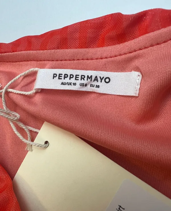 Pepper Mayo Lucky Break Mesh Skirt - Image 7