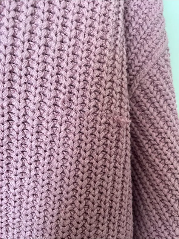 Free People Swim Too Deep Cardigan in Smoked Pink Size XS - Image 8