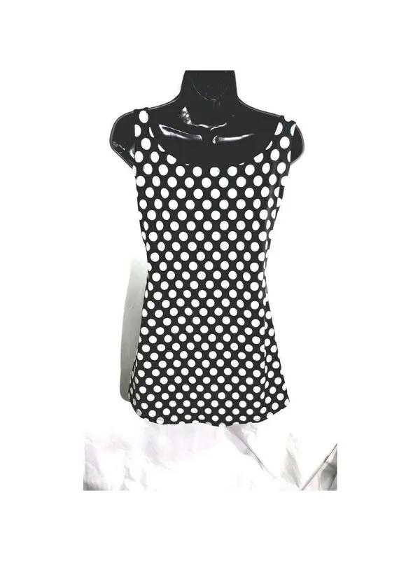 Black and White Polka Dot Dress Size undefined - Image 3