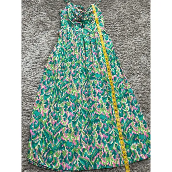 Cupshe Women’s Maxi Dress Approx M/L Colorblock Front Twist Keyhole Open Back - Image 9