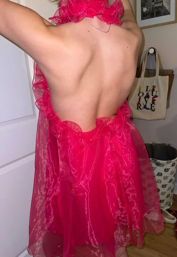 Pink Mini Dress - Image 3