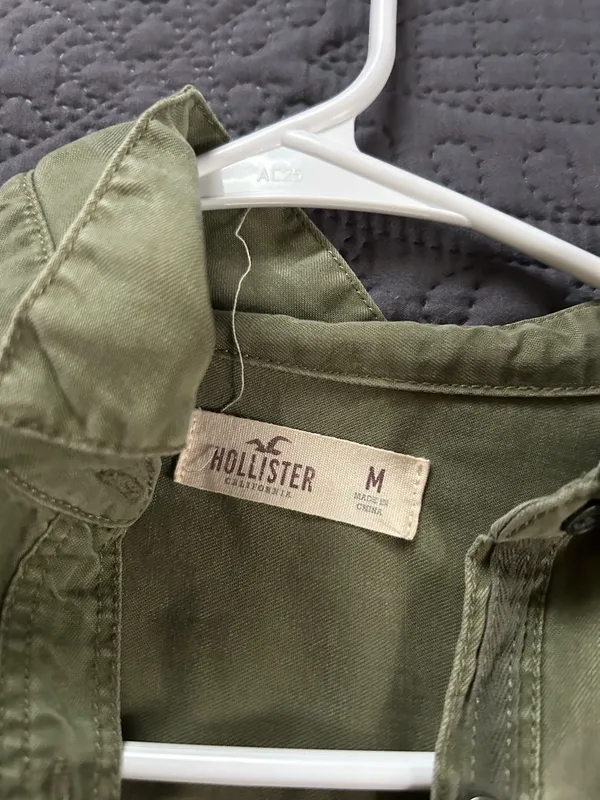 Green Hollister Button-Up - Image 2