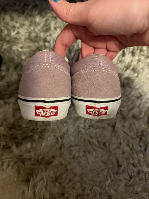 Lilac Old Skool Vans - Image 5