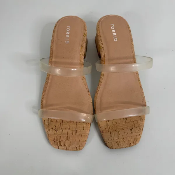 Torrid Clear Strap Sandals Size 11.5WW‎ - Image 2