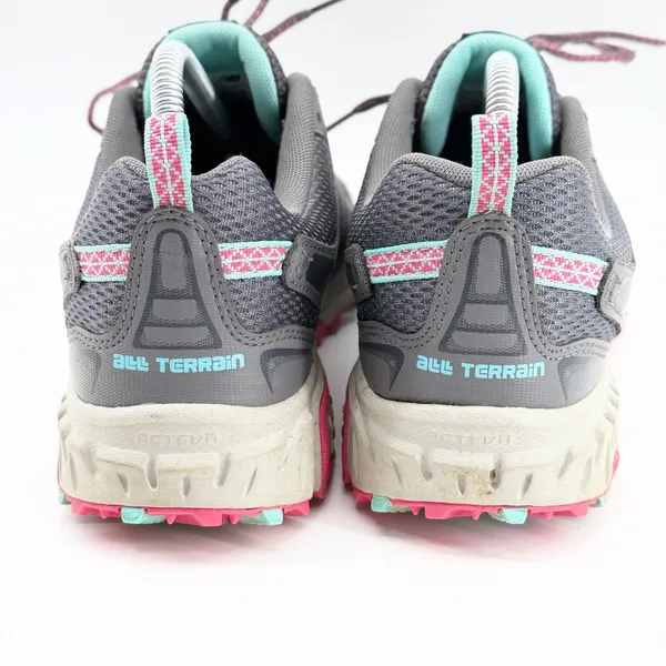 New Balance 412 v3 Womens Trail Running Shoes Grey Pink Teal WTE412H3 Size 9.5 D - Image 5