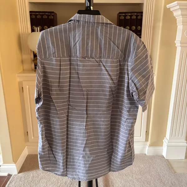 Club Room Men's Popover Striped Polo Shirt - Image 2