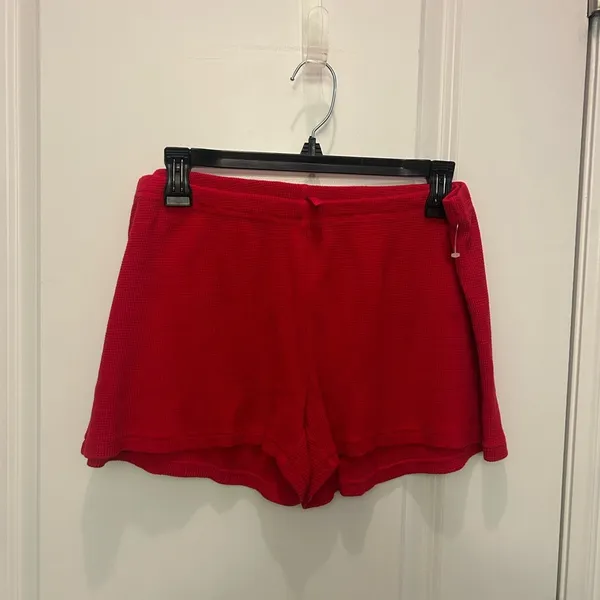 Skims Thermal Knit Henley Short Pajamas - Image 3