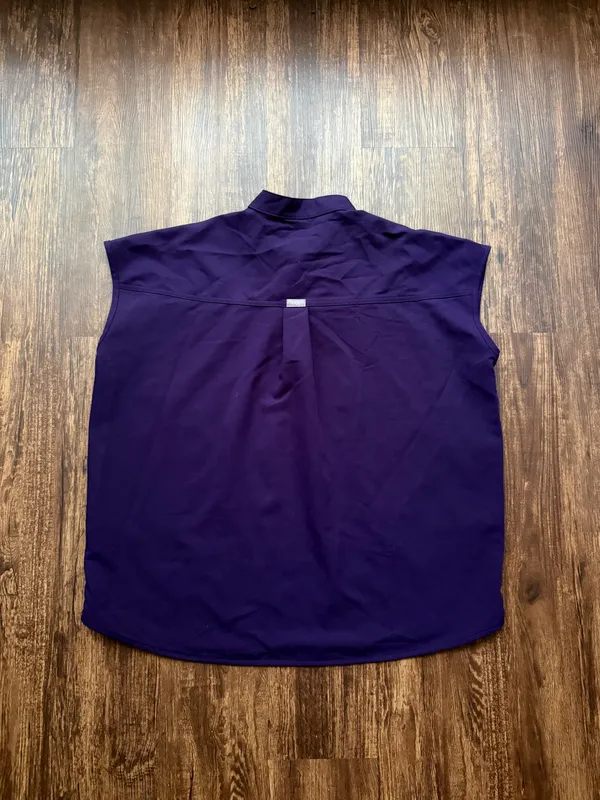 FIGS Women’s Purple Jam Rafaela Oversized Scrub Top - Size M Nursecore Hospital - Image 2