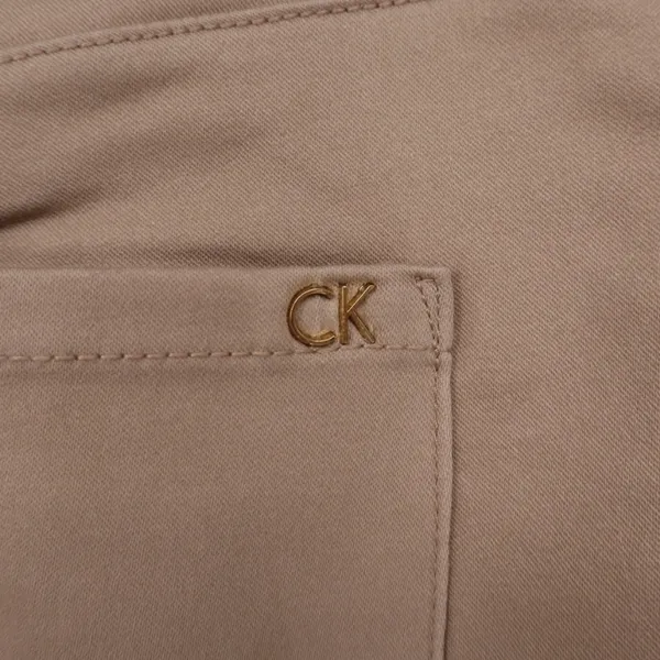 Calvin Klein Women‎ Khaki Straight Leg Pants Size 10 - Image 6