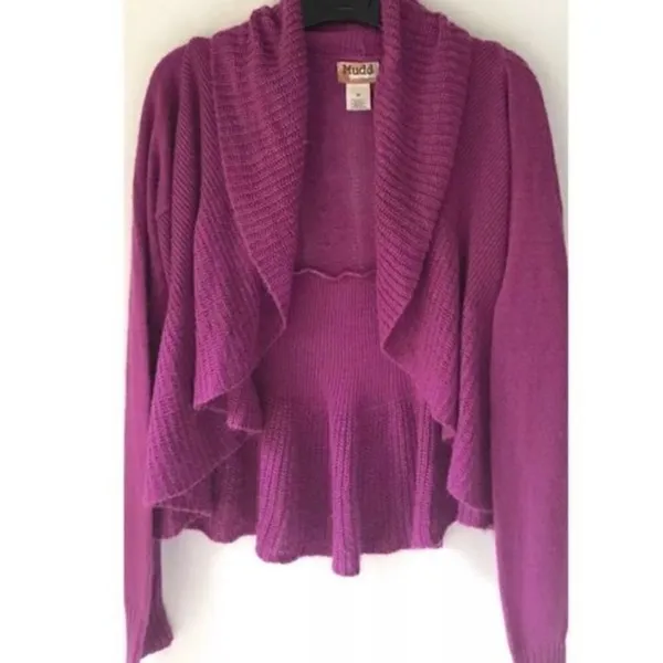 Mudd *30of3* Very‎ Soft Cardigan. Beautiful color. Medium. - Image 4