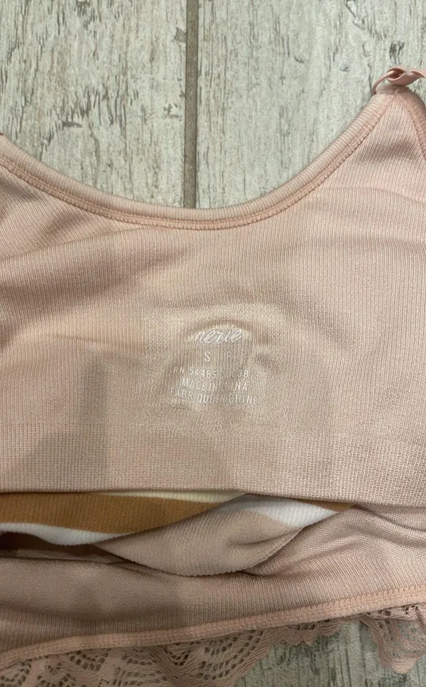 Aerie Striped Cropped Cami - Image 9