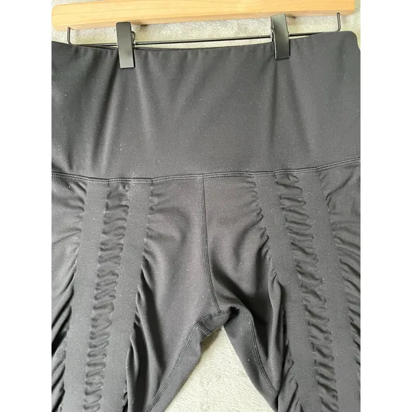 Sweetflexx Side Pockets Resistance‎ Leggings Size 12 Black Women's 4 bands - Image 2