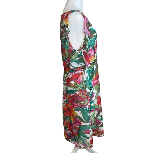 Nine West Tropical Floral Dress Size 14‎ NWT Wedding Guest Event Party Cruise - Image 2
