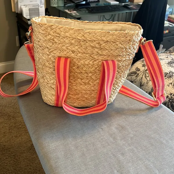 J.Crew Raffia tote bag - Image 5