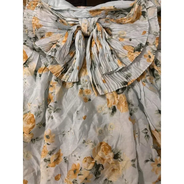 By The River Women’s Small Floral Ruffles Maxi Dress Whimsical Fairy *read Desc - Image 10