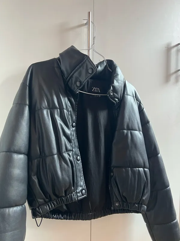 ZARA Leather Jacket - Image 3
