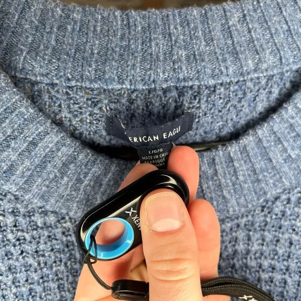 American Eagle | women blue knitted sweater - Image 2