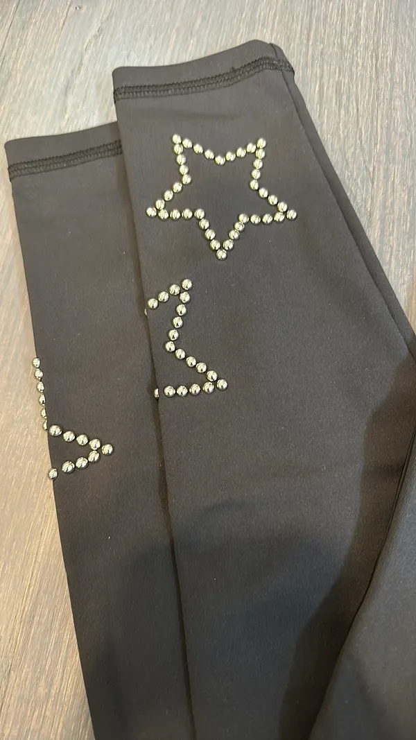 Strut this Studded Star Leggings - Image 2