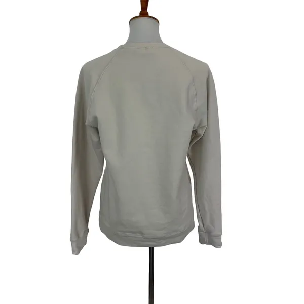 Sheshow Sweater Medium Ivory Bow Mama Graphic Crewneck Cozy Casual‎ - Image 5