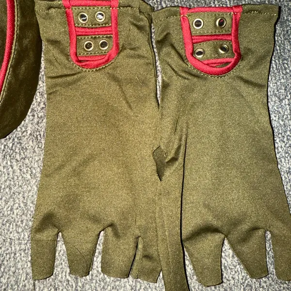 New 3pc PLAYBOY Sexy Adult Playboy Bunny Bomb🐚Army Officer Halloween Costume Xs - Image 7