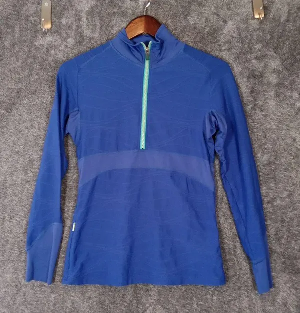 Title Nine Swift 1/2 Zip Pullover Sweatshirt Long Sleeve Activewear Womens S - Image 3