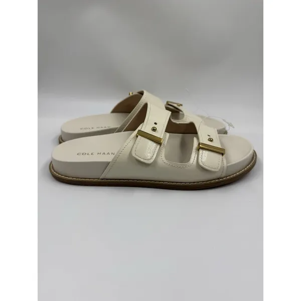 Cole Haan Women's Marisol Footbed Sandal Slides White Size 8 Med (W31883) New - Image 8