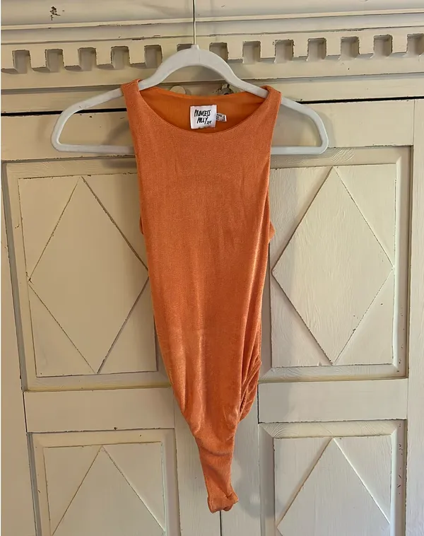 Princess Polly Orange Bodysuit - Image 3