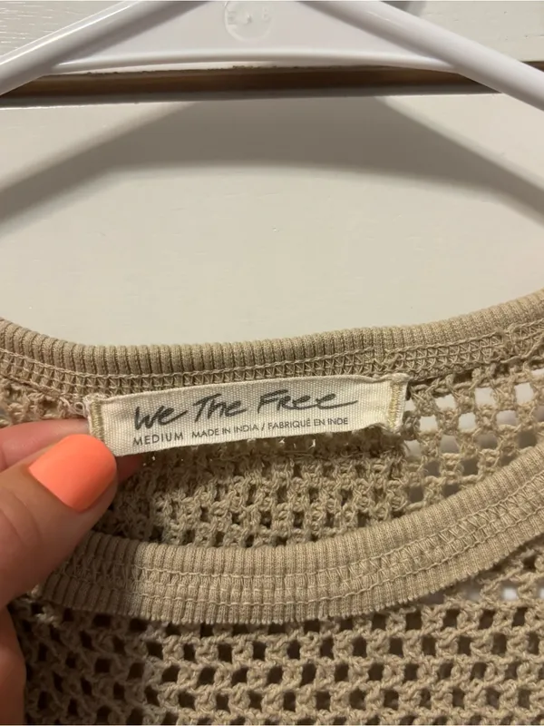 Free People Shore Side Muscle Tank in Dunes - Image 3