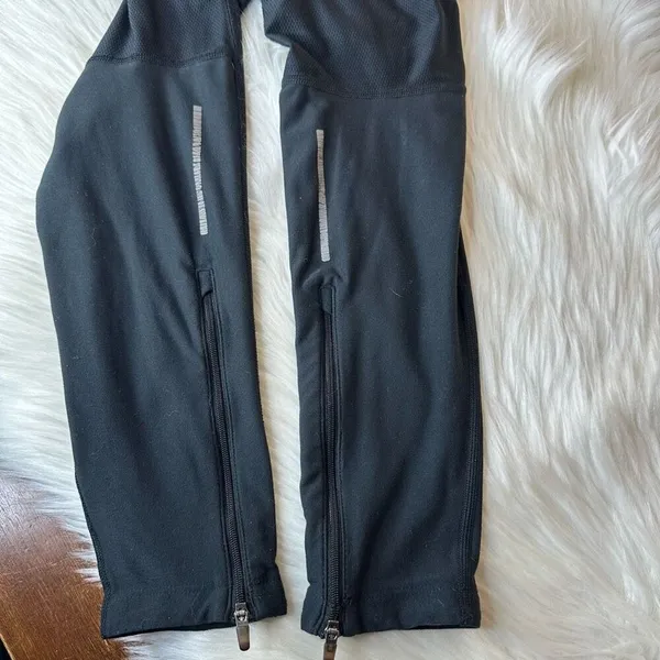 Nike Black Tech 2 Running Long Tights Leggings Size Small - Image 6